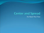 Center and Spread - highlandstatistics