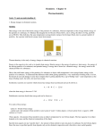 Chemistry – Chapter 11 Thermochemistry