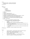 Chapter 1 Descriptive statistics—methods of summarizing data