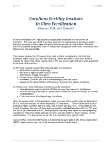 Alternatives to IVF - Carolinas Fertility Institute