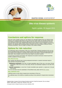 Zika virus disease epidemic