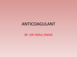 ANTICOAGULANT