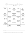 Ecological Principals Unit Plan * 7th Grade