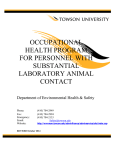 Working with Laboratory Animals
