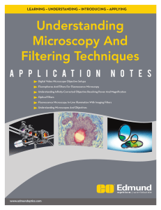 Understanding Microscopy And Filtering Techniques