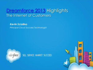 Salesforce1 - I blog di Unica