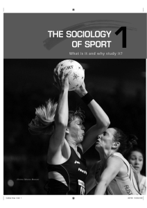 what is the sociology of sport?