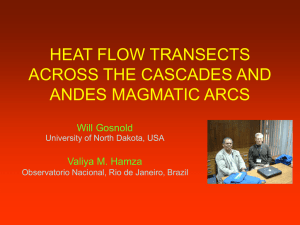 Slide 1 - Global Heat Flow Database