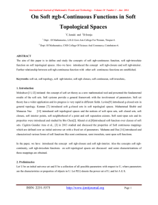 On Soft πgb-Continuous Functions in Soft Topological Spaces