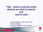 Transposition of the great arteries with atrial switch versus arterial