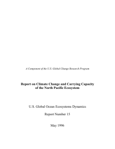 Report on Climate Change and Carrying Capacity of the North