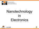 Junior High Nanotechnology in Electronics Presentation