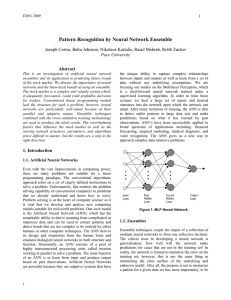 Pattern Recognition by Neural Network Ensemble