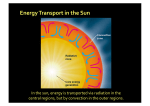 Energy Transport in the Sun