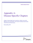 Appendix A: Disease-Specific Chapters