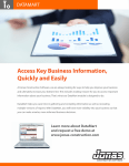 Access Key Business Information, Quickly and Easily