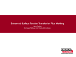 Tailoring GMAW Waveforms for Specific Applications