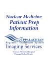 Nuclear Medicine Patient Prep Information