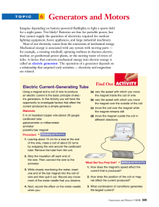 Unit 4 Electrical Principles and Technologies - Topic 6