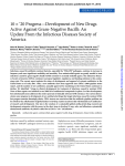 10 × `20 Progress—Development of New Drugs Active Against Gram