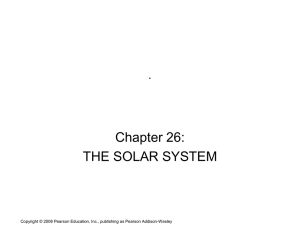 Earth is between the Sun and the Moon.