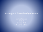 Asperger`s