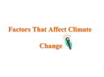Factors That Affect Climate Change File
