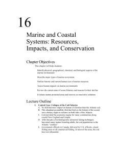 Ch 16 - Marine and Coastal Systems-Outline