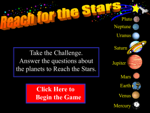 Solar System Quiz Game