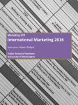 International Marketing 2016