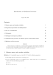 Basic Stochastic Processes