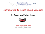 Genetics Session 1_2016