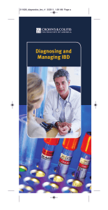 Diagnosing and Managing IBD - Crohn`s and Colitis Foundation of