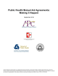 Public Health Mutual Aid Agreements
