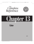 Chapter 13 - Web Design: The Complete Reference