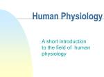 Homeostasis: The Essence of Life