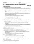 thermochermistry ap - Mater Academy Lakes High School