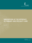 innovations at the interface of primary and specialty care
