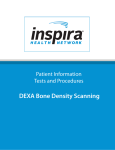 DEXA Bone Density Scanning
