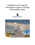 Guidelines for Using the NatureServe Climate Change Vulnerability