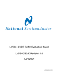 3.3V LVDS-LVDS Buffer Evaluation Board User