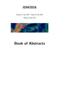 Book of Abstracts - University of Sheffield