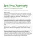 Energy Efficiency Through Insulation: The Impact on Global Climate