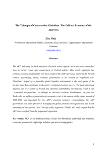 The Triumph of Conservative Globalism: The Political Economy of