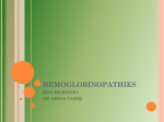 Hemoglobinopathies - MBBS Students Club