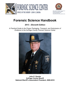 Forensic Science Handbook