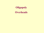 Oligopoly