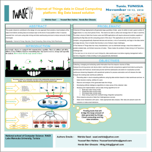 Internet of Things Data in Cloud Computing Platform