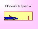 Introduction to Dynamics