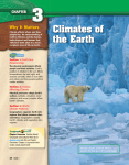 Chapter 3: Climates of the Earth